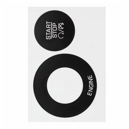 Ignition Push Button Start Stop Decal for Dodge Charger (2011–2014)