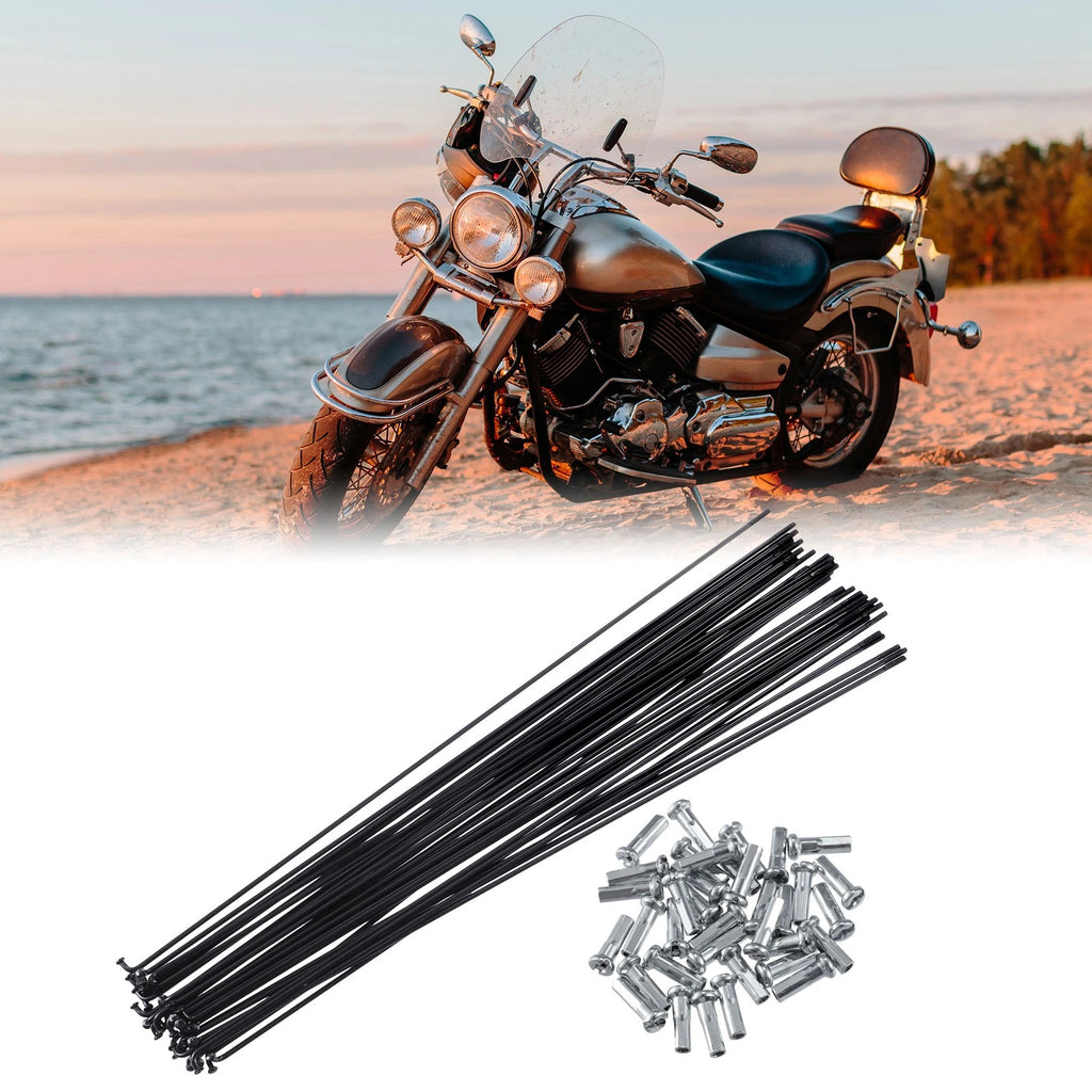 Bicycle Spoke and Nipple Kit 14G 270mm for Most Models (1920–2026)