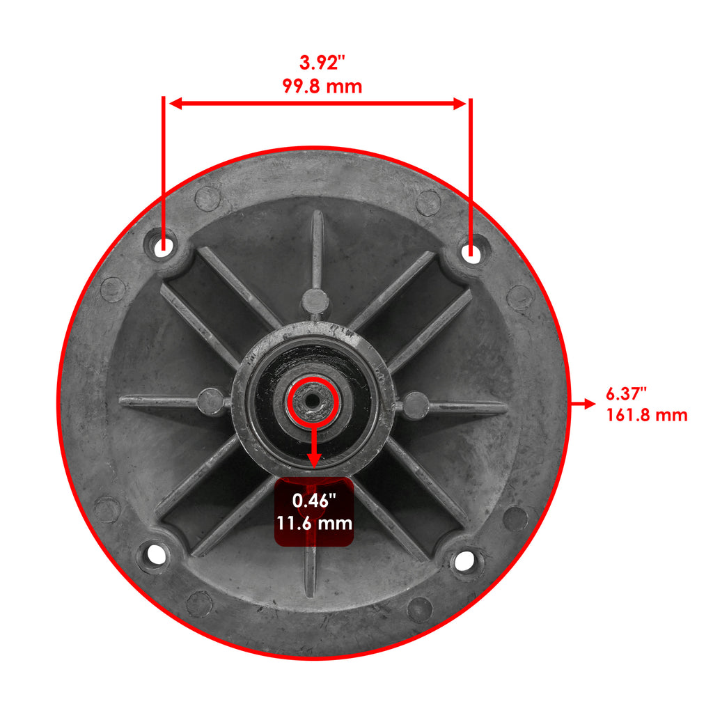Spindle Housing Replacement for Toro Lawn-Boy LT10 LT12.5 LT13 (2 Pack)