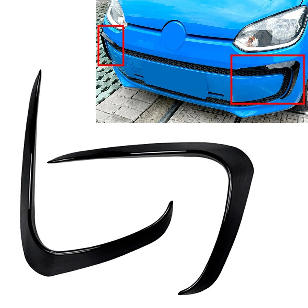 Front Bumper Side Splitters for Volkswagen Up (2011–2015)
