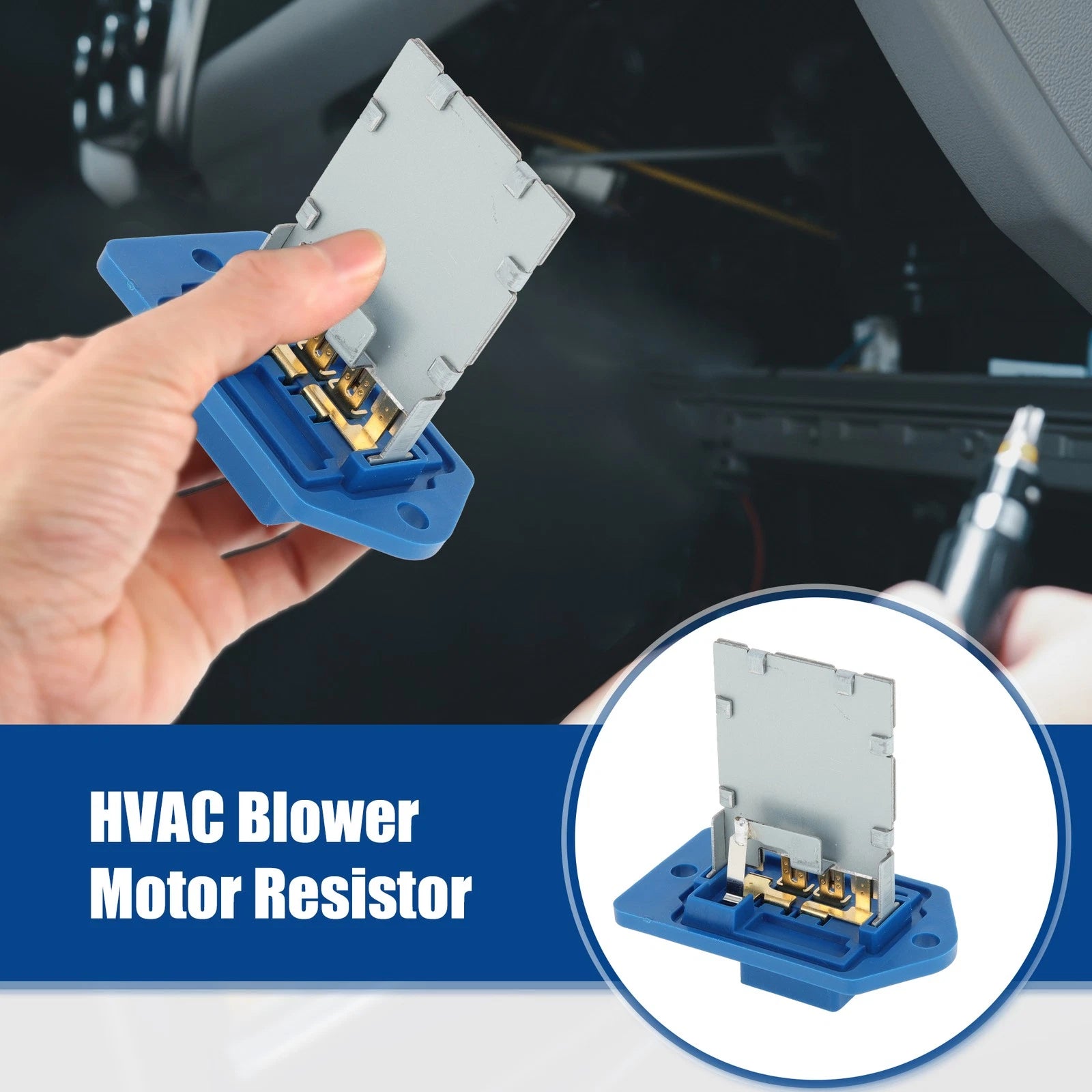 HVAC Blower Motor Resistor Replacement for Hyundai Tucson (2004–2023)