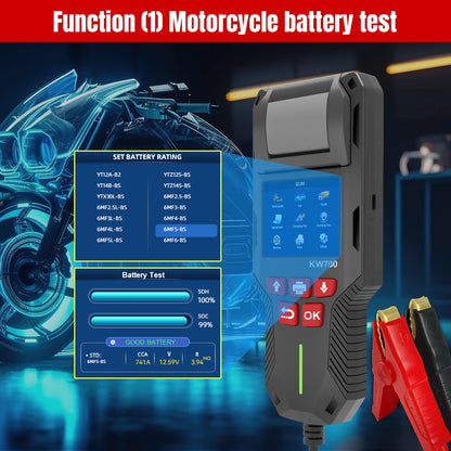 KW700 Battery Tester for Car Maintenance (Conductance Analyzer)