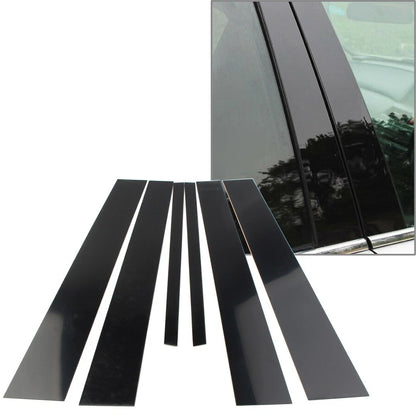 Door Trim Cover Kit for Honda Accord (2013–2017) Black Pillar Posts