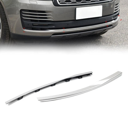 Front Bumper Insert Mold for Land Rover Range Rover (2018–2022) Silver Pair