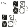 Set of 2 Carburetor Overhaul Rebuild Kit for Husqvarna 346XP 350 353 (RB-122)