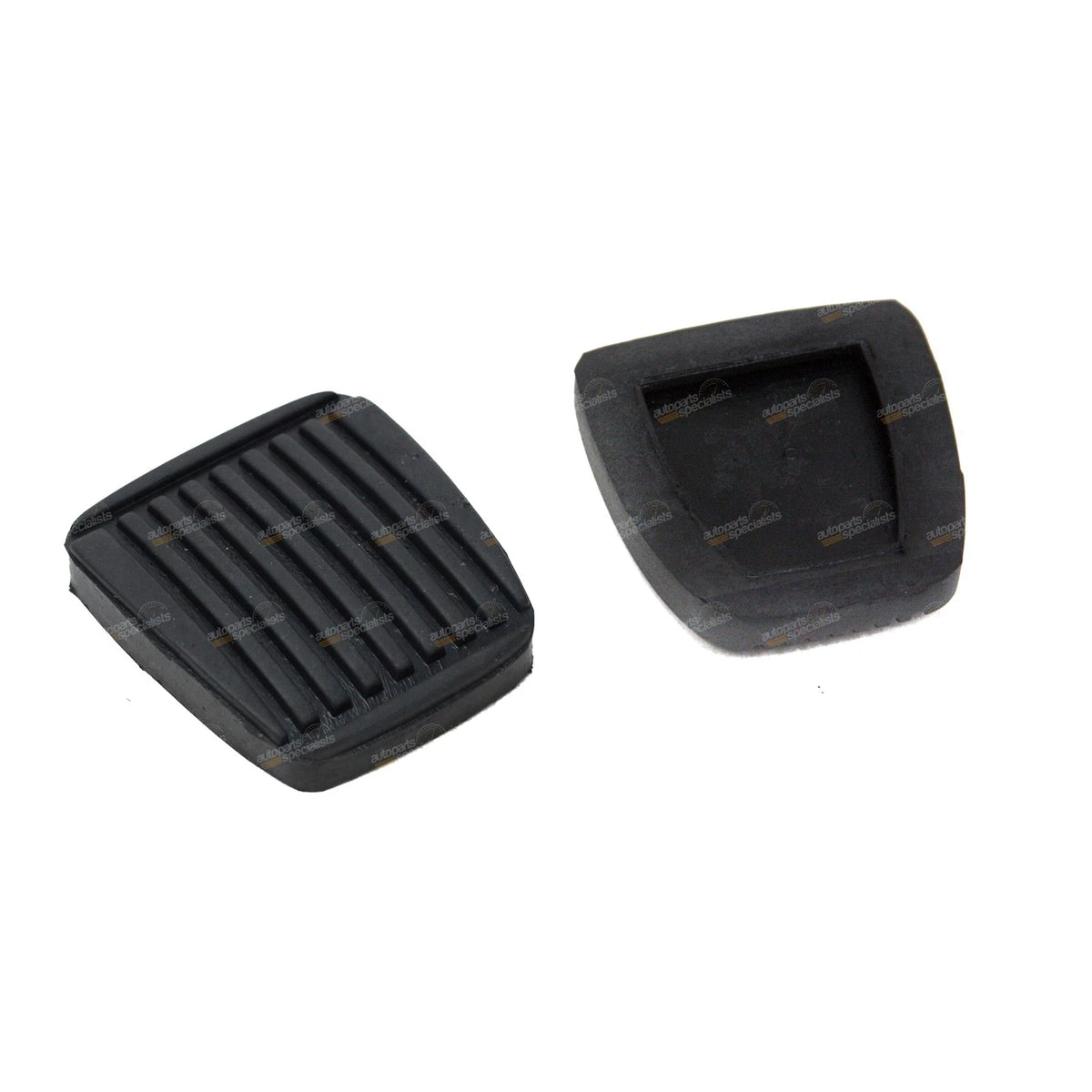 Pair Brake & Clutch Pedal Pad Rubber for Landcruiser 70-105 Series