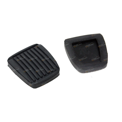 Pair Brake & Clutch Pedal Pad Rubber for Landcruiser 70-105 Series