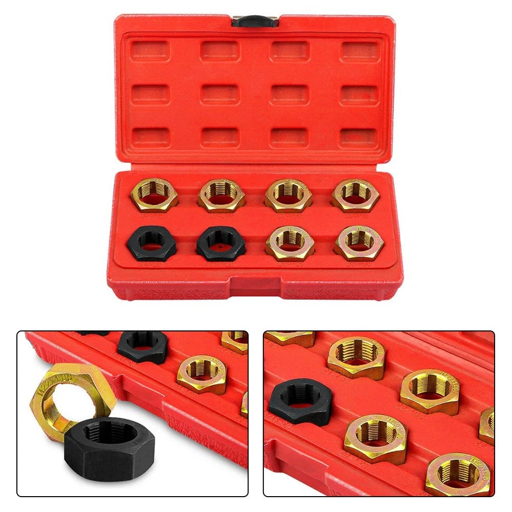 Axle Thread Repair Tool Set for M20x1 25 to 13/16inch X20UNEF Threads