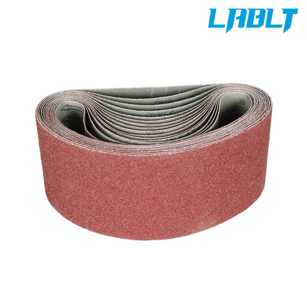 15Pcs Sanding Belts for Sander (4" × 24", 40/80/120 Grit)