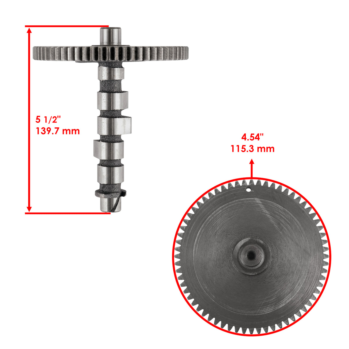 Camshaft Assembly Replacement with Spur Gear for John Deere GX345 (1984–1984)