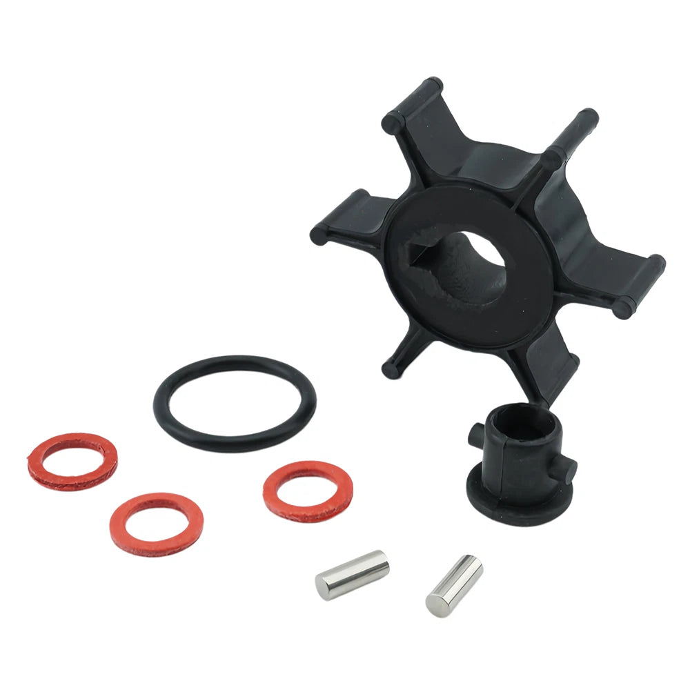 Water Pump Impeller Service Kit for Yamaha 2 Stroke 2 HP Outboard (646-44352-01)