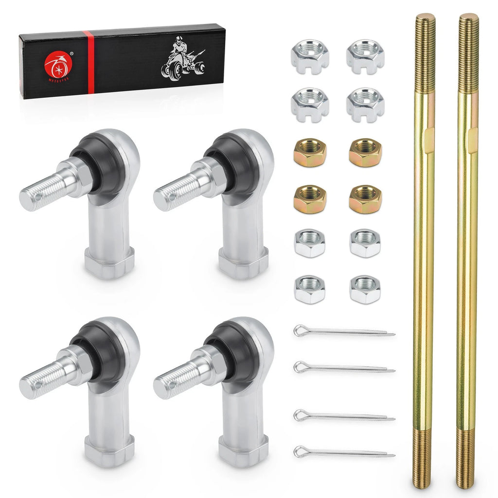 Set of 2 Tie Rod Ends for Honda Rancher 420 2x4 TRX420TM/TE (2007–2013)