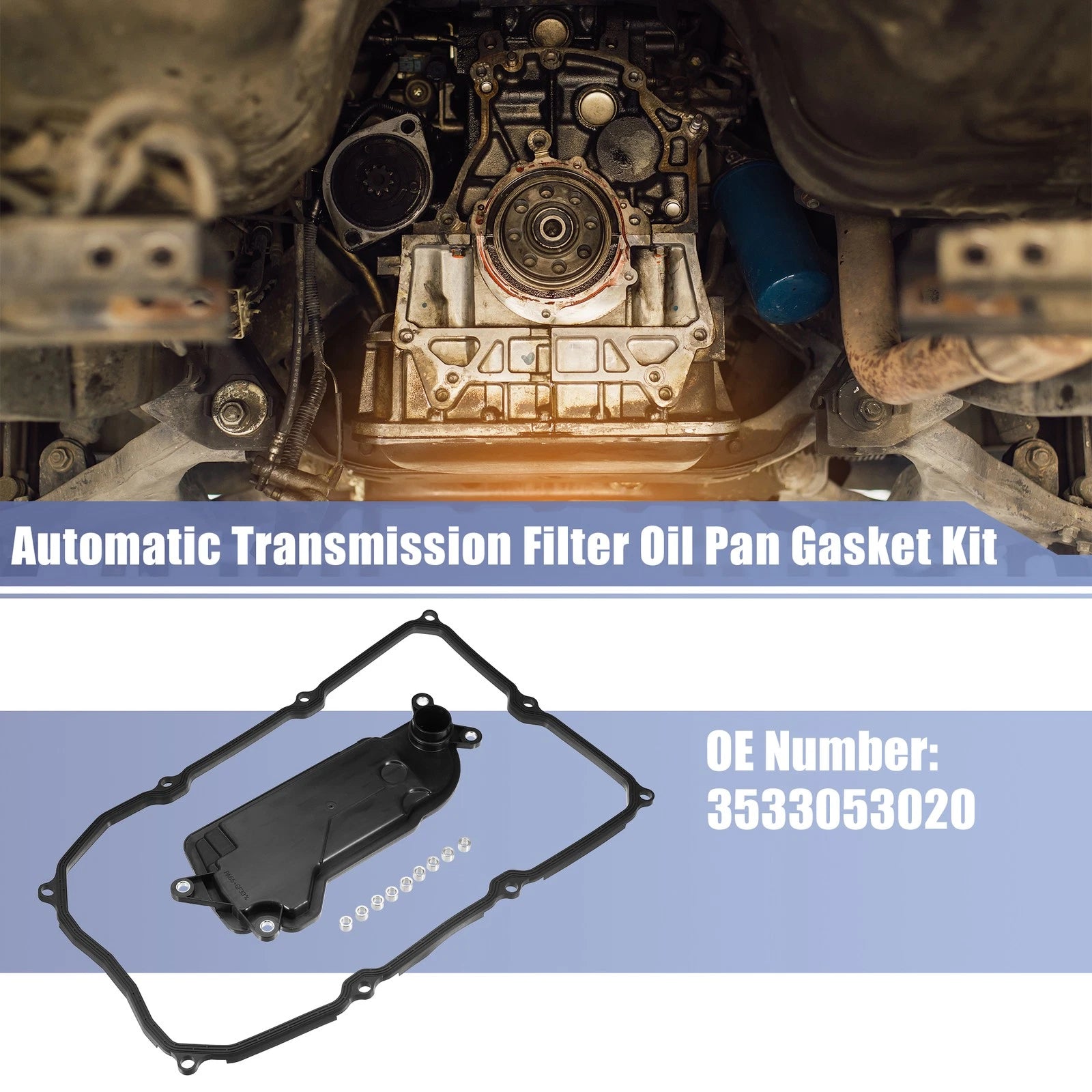 Transmission Filter Oil Pan Gasket Kit for Lexus GS200t (2017–2018)