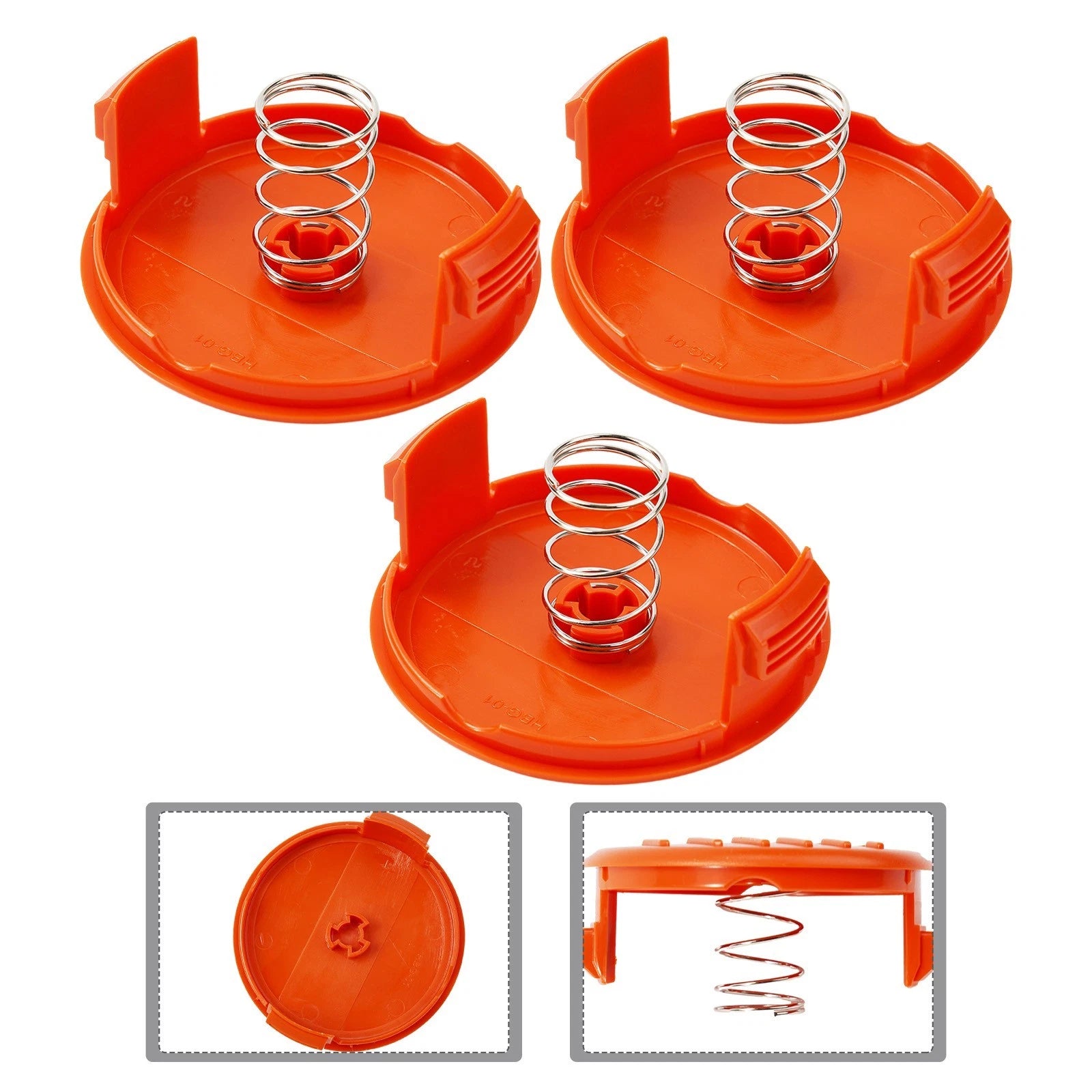 Lawn Mower Head Cap for Garden Power Tools (Plastic)