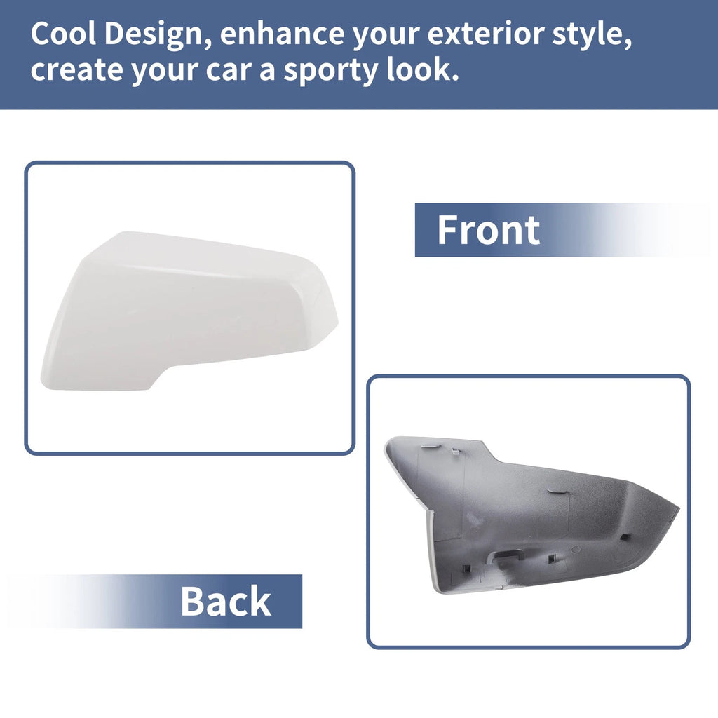 Left Driver Side Rearview Mirror Cover Cap for Chevy Traverse (2018–2024)