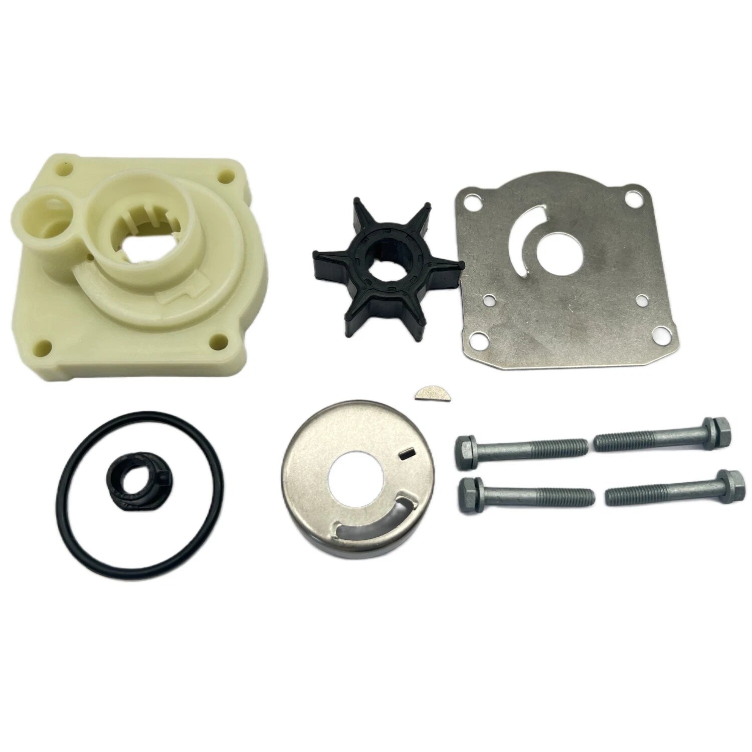 Water Pump Impeller Repair Kit for Yamaha Outboard (25HP, 61N-W0078-11-00)