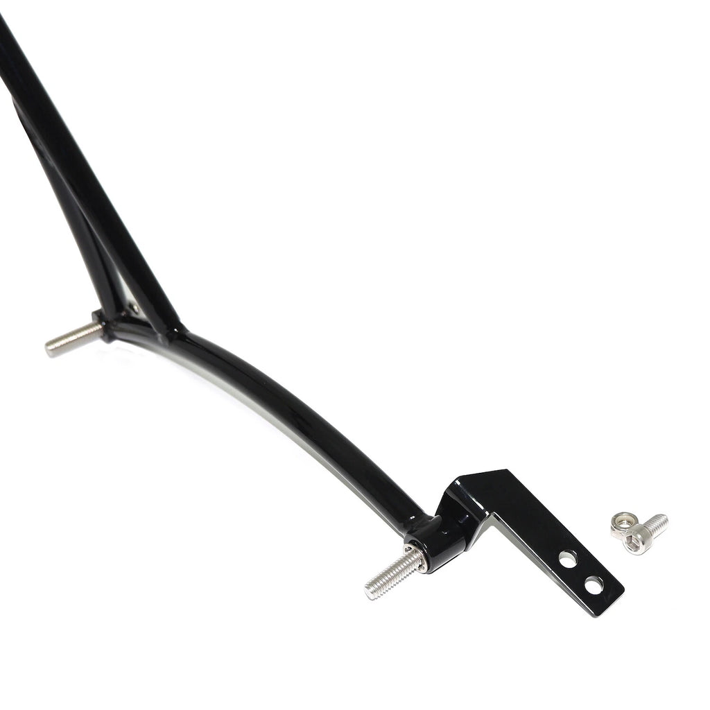 20" Black Passenger Backrest Sissy Bar for Harley Dyna FXD (2006–2017)