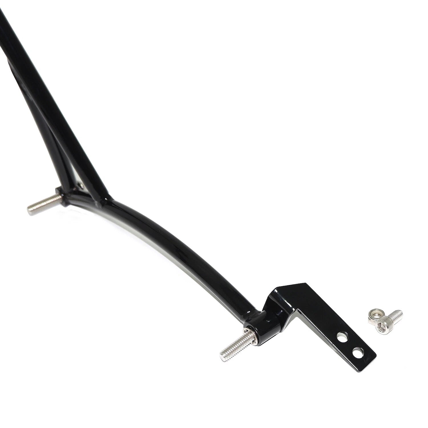 20" Black Passenger Backrest Sissy Bar for Harley Dyna FXD (2006–2017)