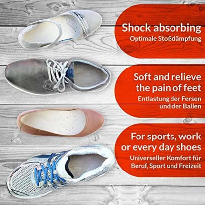Orthopedic Insoles for Sports Work Shoes (Replacement)