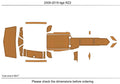 EVA Foam Faux Teak Deck Flooring for Tige RZ2 (2009–2019)