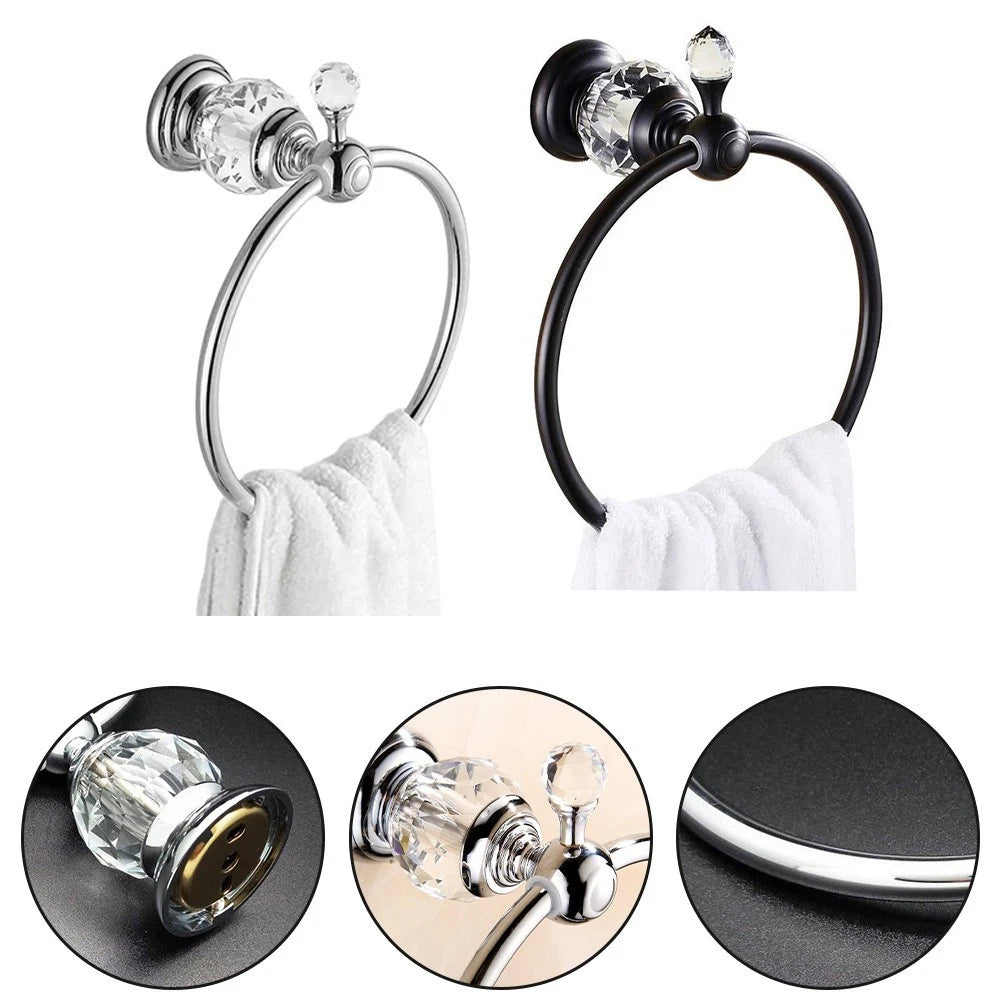 Zinc Alloy Towel Rack for Bathroom Kitchen Wall Mounted