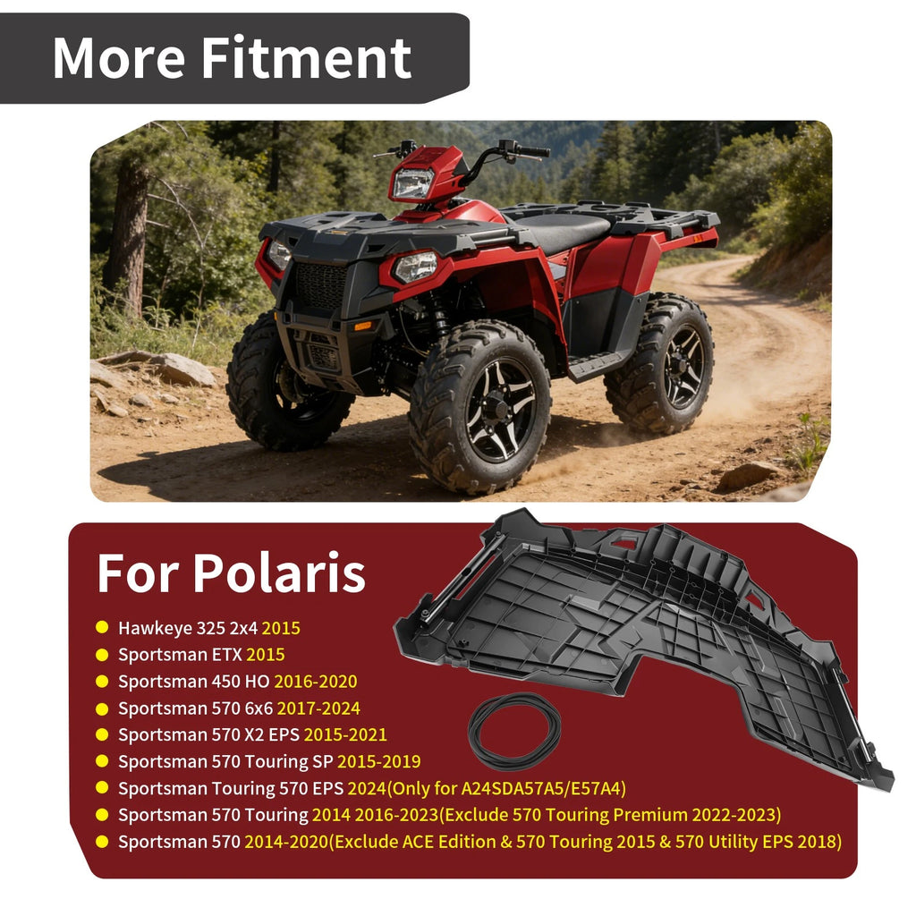 Front Storage Rack Assembly Gasket Seal for Polaris Sportsman 450 570 (2014–2024)