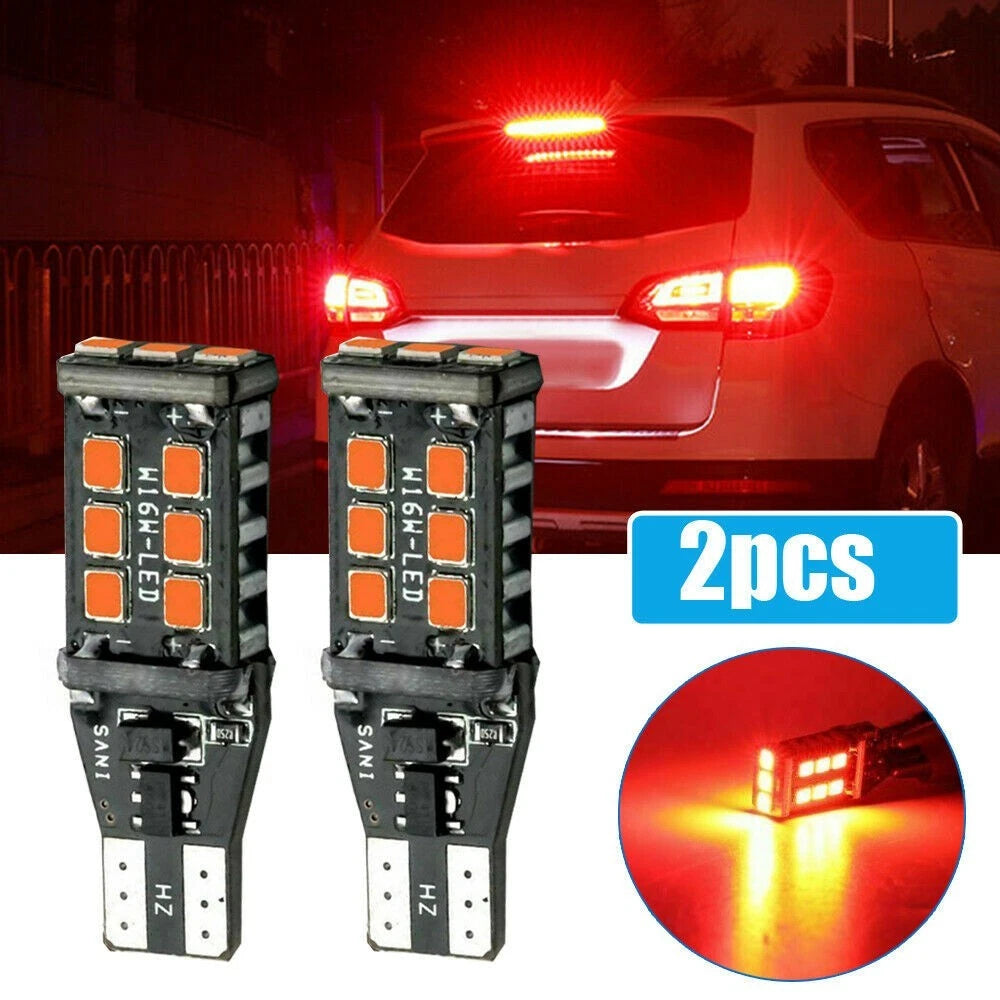 Flash Brake Light Bulb for Multiple Vehicles (T15 921 912 2835)