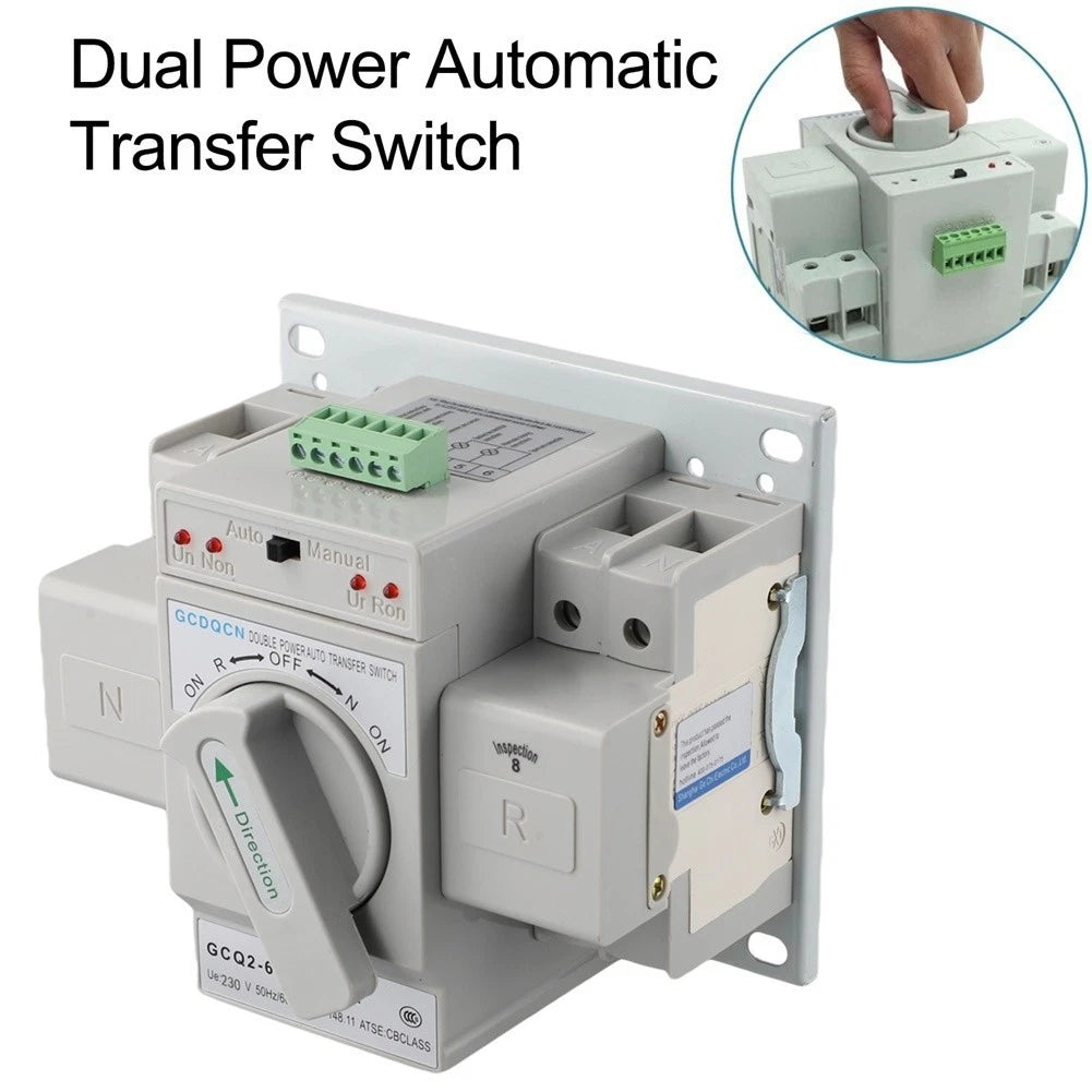 Automatic Transfer Switch for Environmentally Protected Systems