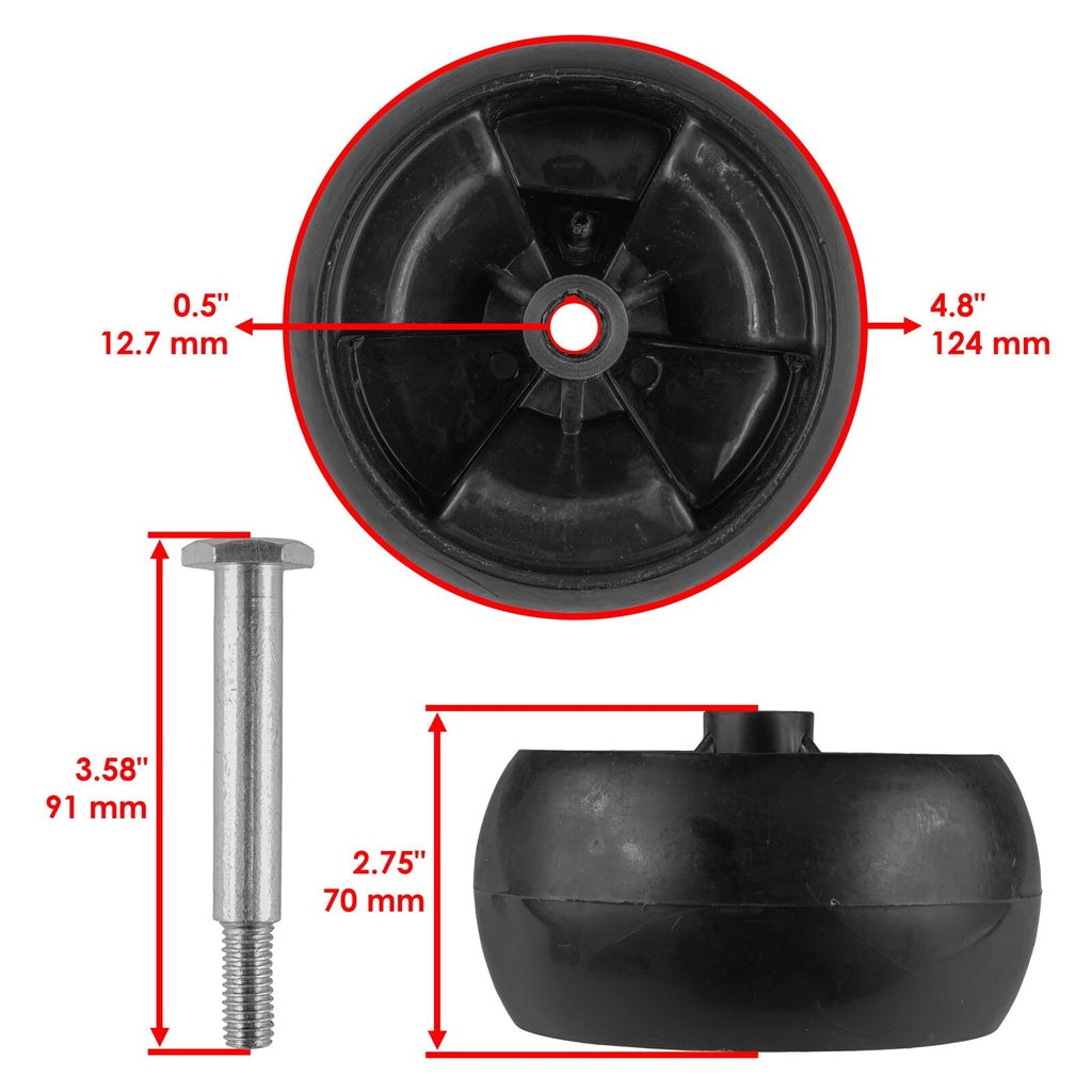 Mower Deck Wheel Replacement for White Outdoor GT-180 GT-185 (2000–2009)