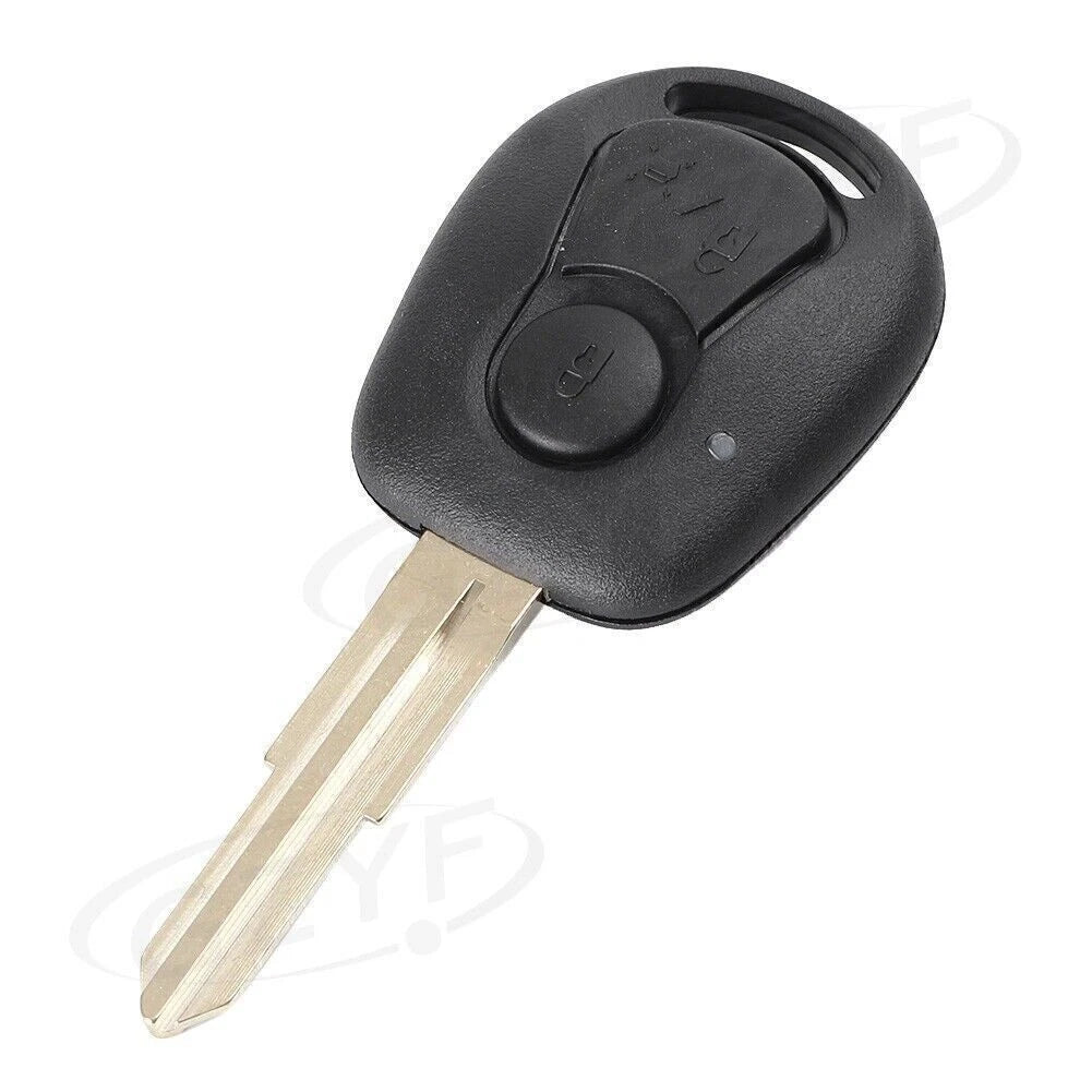 2-Buttons Remote Key Fob Shell Case for Ssangyong Actyon Kyron Rexton (2006–2017)