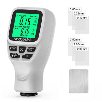 Coating Thickness Meter 0-2000 um for Engineering Applications