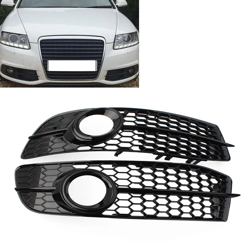 Fog Light Grille Cover for Audi A6 C6 (2008–2011)