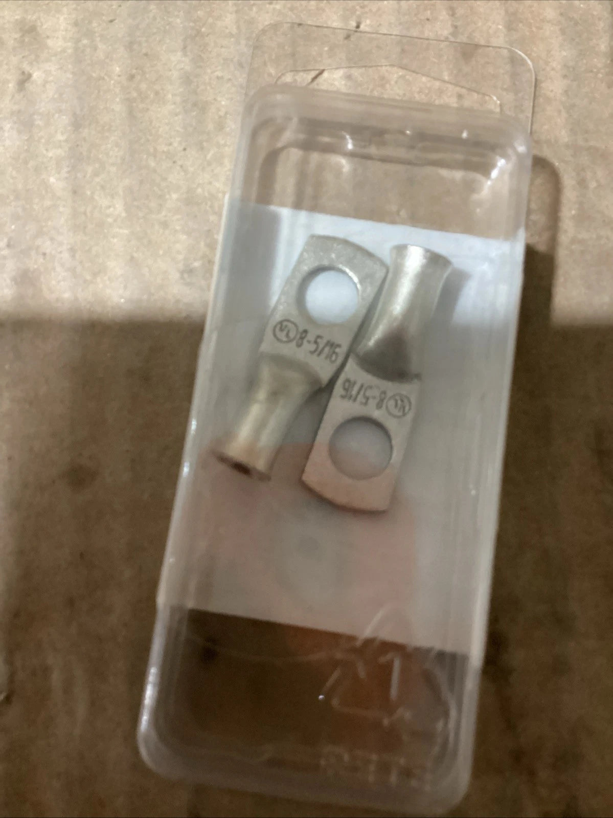 2X Tinned Copper Lug 8 AWG 5/16" Stud for Ancor 252235