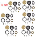 Set of 6 Carburetor Gasket Kit for Stihl TF350 TS350 (RK-114HL, HL-109B)