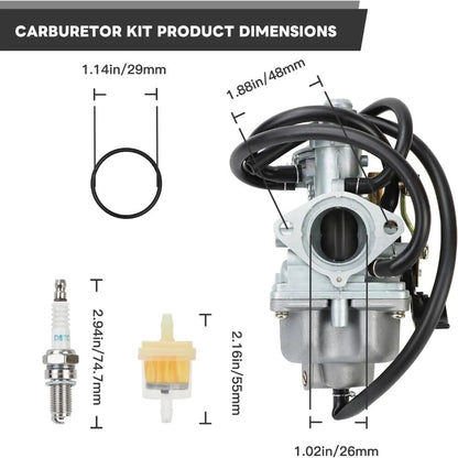 Carburettor Air Filter Petcock for Honda TRX 250 Recon 250 (2000–2006)