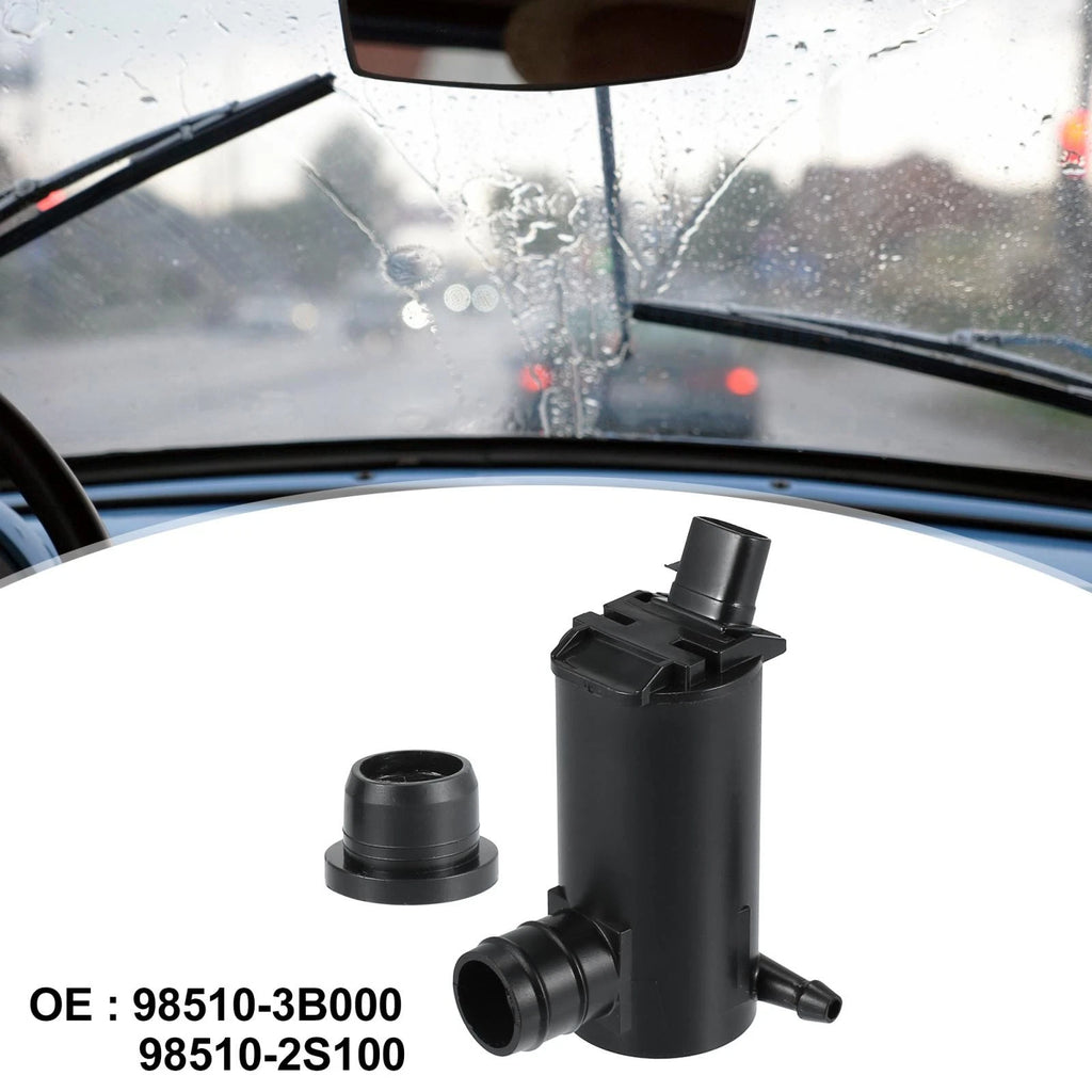 Windshield Washer Motor Pump Replacement for Hyundai Accent Tucson (2011–2017)