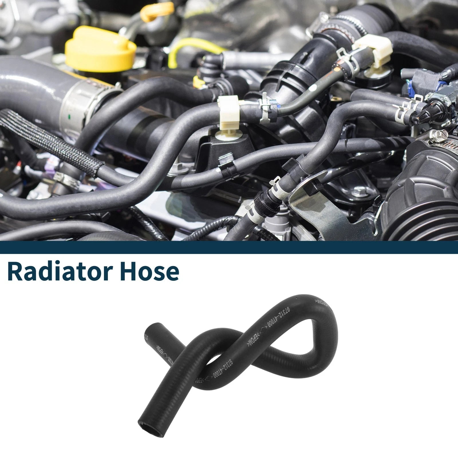 Radiator Hose for Hyundai ix35 (2015–2015) Rubber Coolant Pipe Replacement