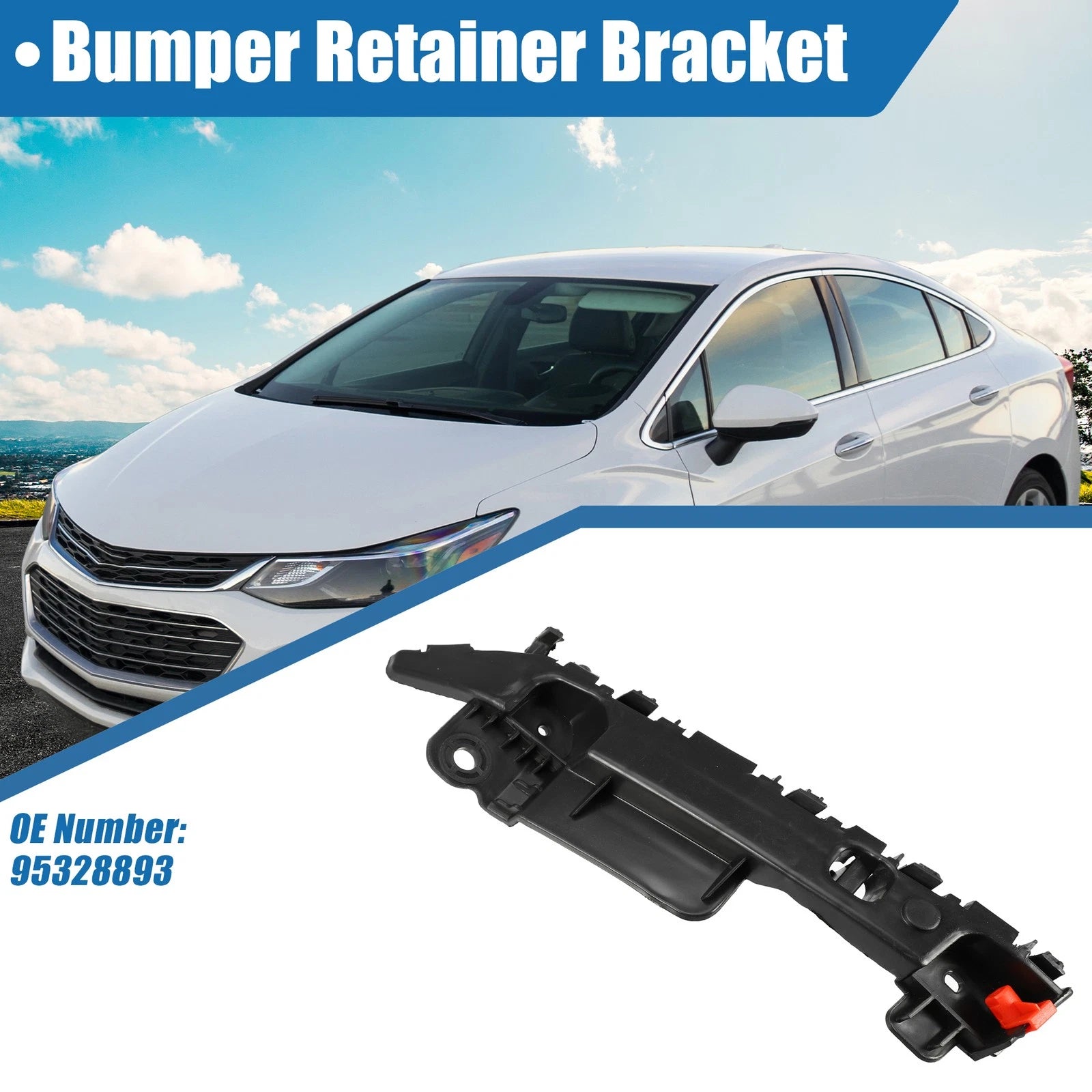 Car Front Left Bumper Bracket for Chevrolet Cruze (2011–2015)