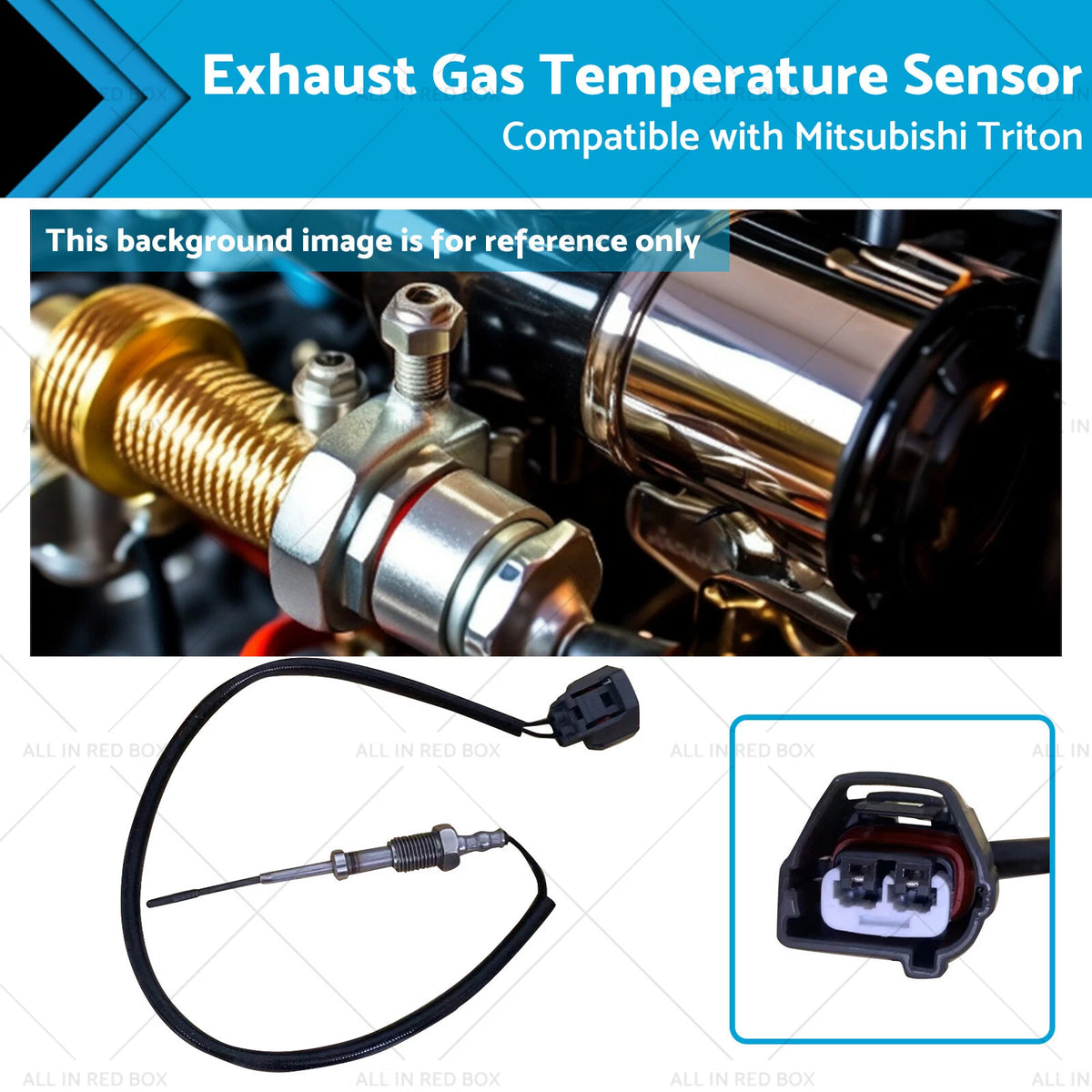 DPF Exhaust Gas Temperature Sensor for Mitsubishi Triton MQ MR (2015–2020)