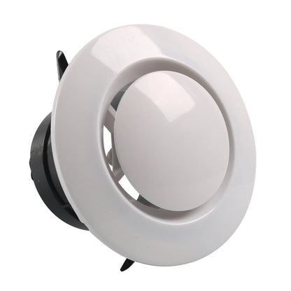 Round AC Air Ceiling Vent for RV Camper Trailer (Adjustable Rotate)