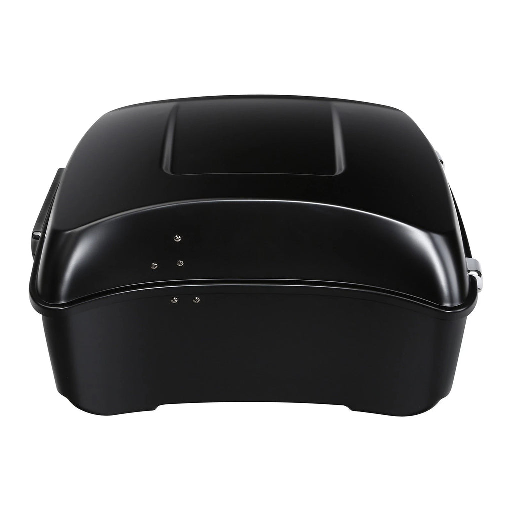 Matte Black King Trunk Backrest Rack for Harley Touring (2009–2013)