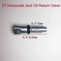 Hydraulic Horizontal 2t Jack Oil Return Valve for