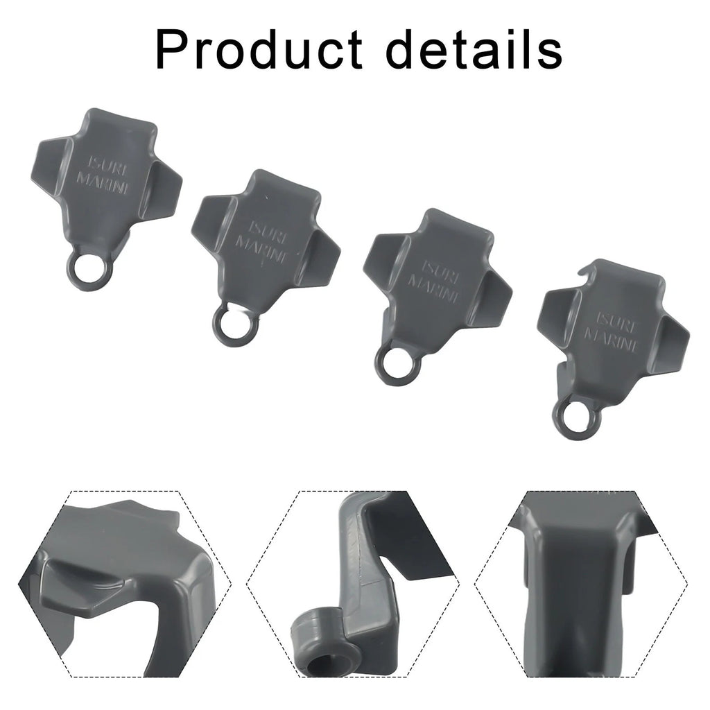 Square Rail Mudguard Hangers for Pontoon Boat