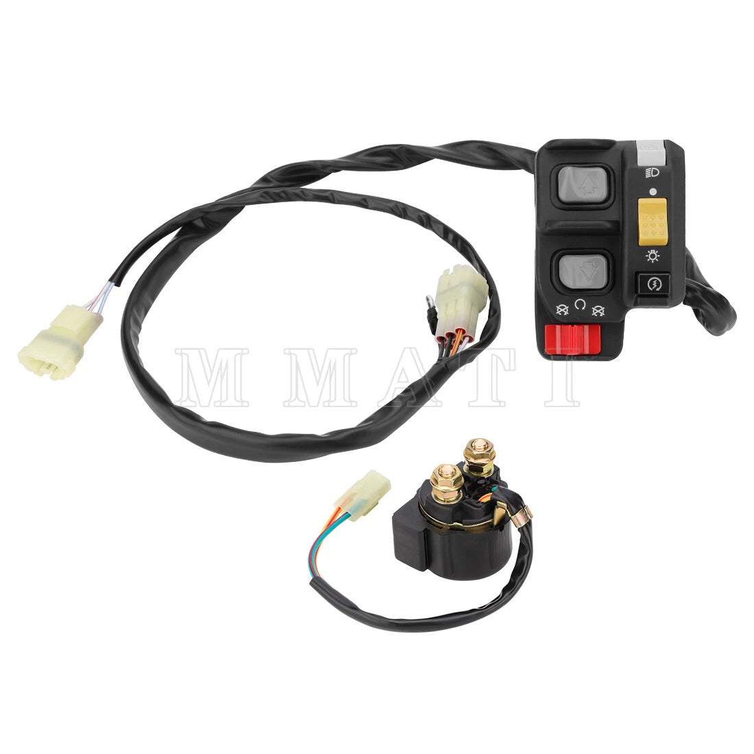 Handlebar Kill Switch & Starter Relay for Honda Foreman 450 TRX450FE/ES (1998–2004)