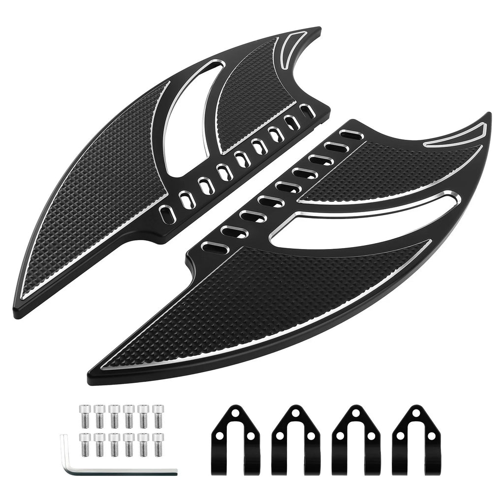 Driver Floorboards Foot Pegs for Dyna Fatbob FXDF (2012–2015)