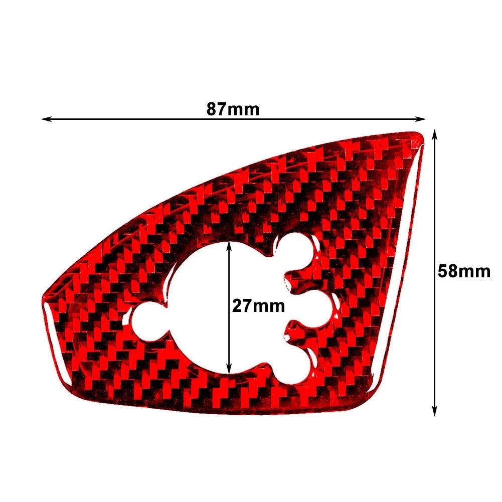 Interior Car Door Lock Button Panel Cover Trim for Audi TT TTRS TTS (2008–2014)