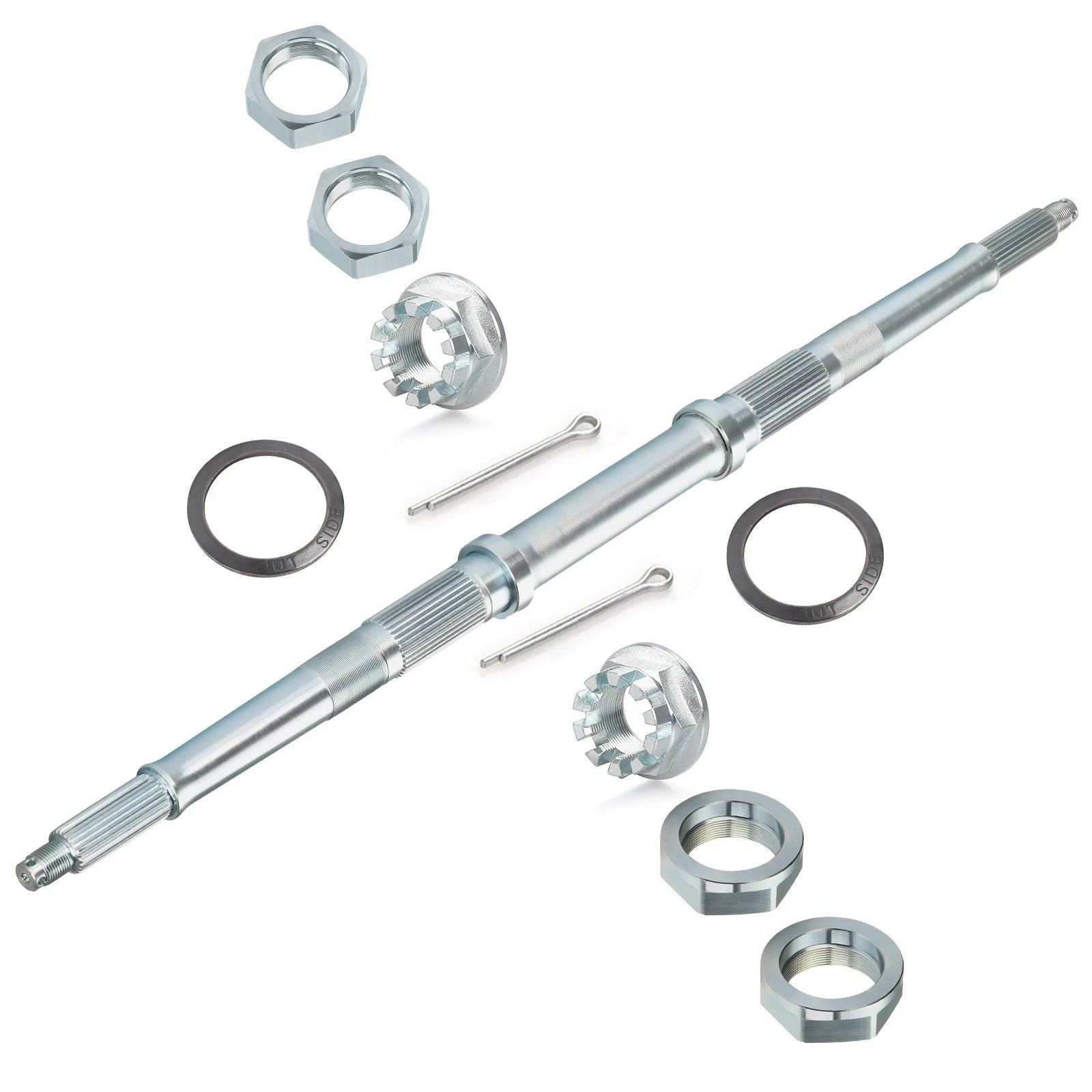 Rear Wheel Axle Shaft Nut Pin Kit for Honda Fourtrax TRX 300 (1993–2000)
