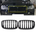 Upper Mesh Grille Trim for BMW X5 X6 E70 E71 (2008–2013)