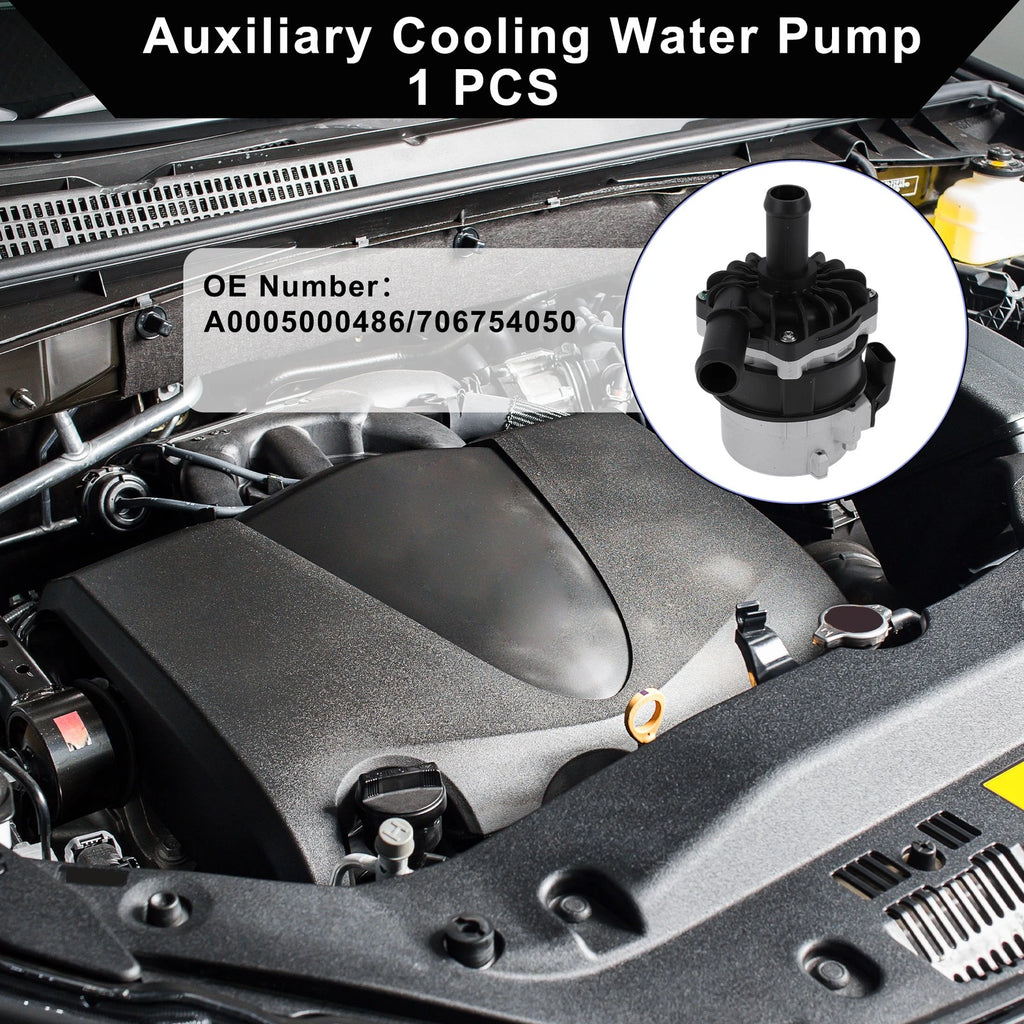 Auxiliary Cooling Water Pump Replacement for Mercedes-Benz W218 (2012–2018)