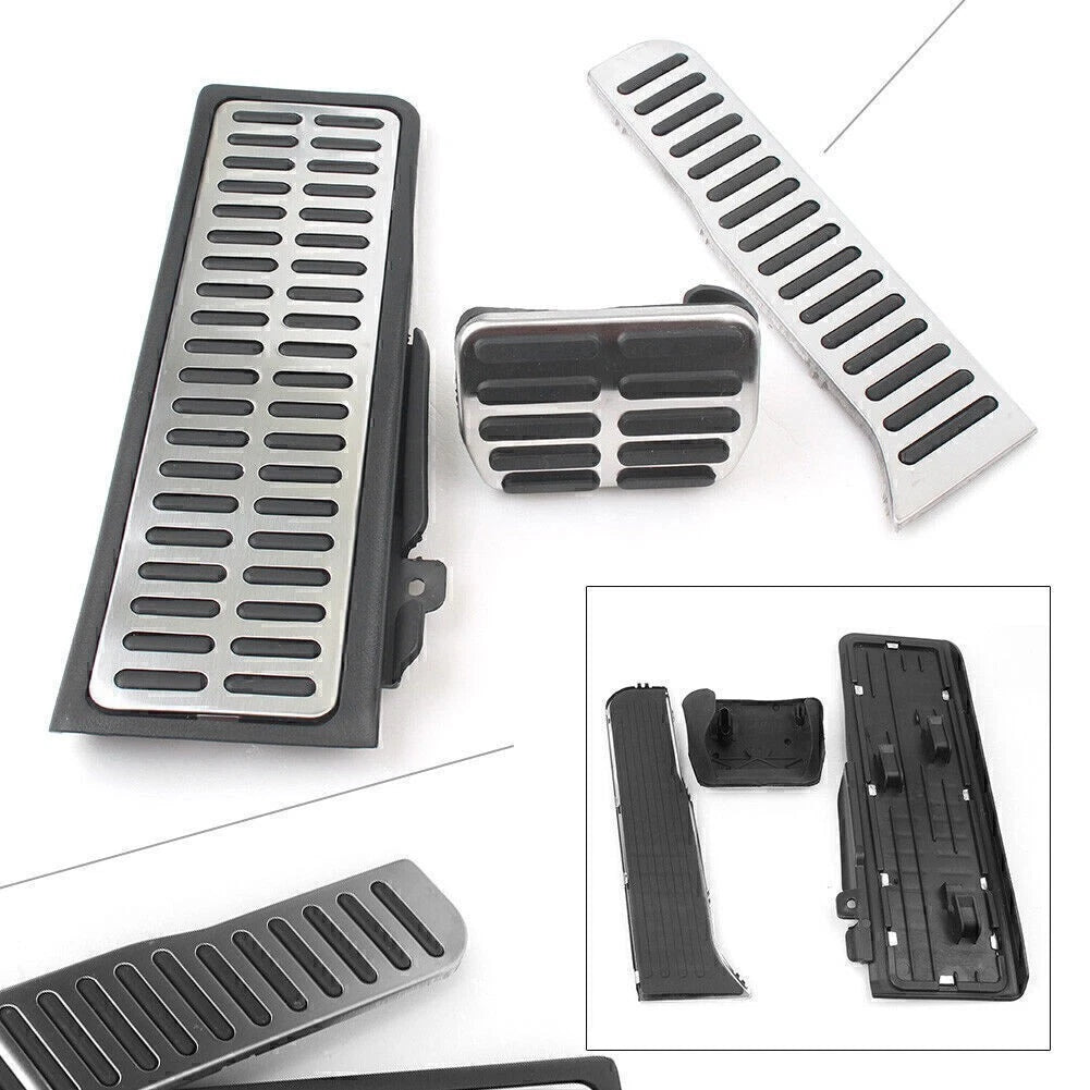 3X Footpeg Pedal Covers for Volkswagen Jetta MK6 (2012–2016)